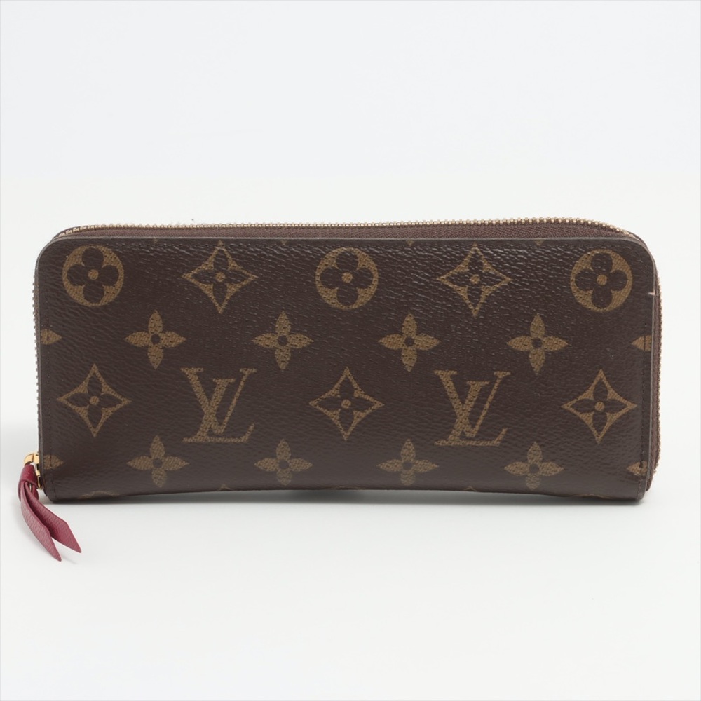 Louis Vuitton Brown Monogram Zipper Wallet